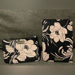 Kate Spade floral passport/key cardholder